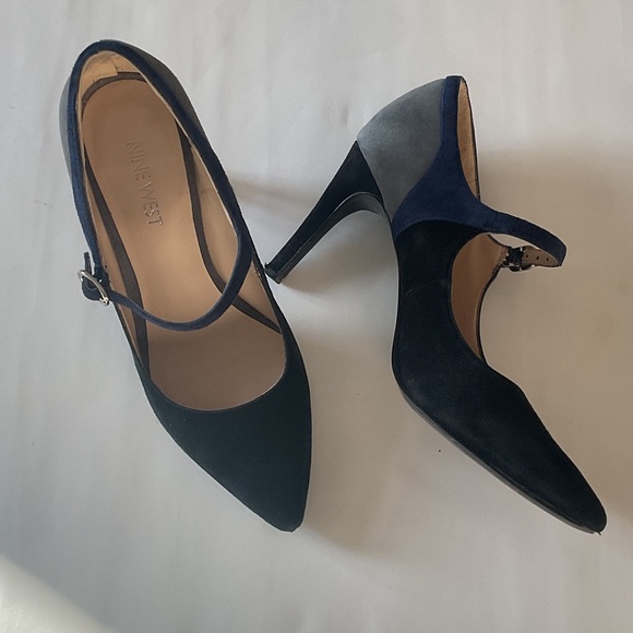 Nine West Juliano Suede Heels - Picture 1 of 9